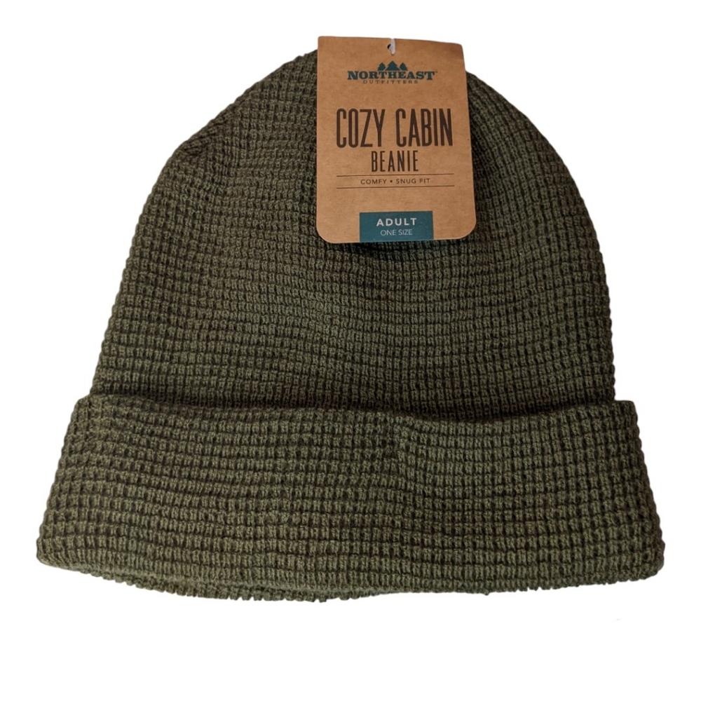 Cozy Cabin Beanie Hat New with Tag Adult